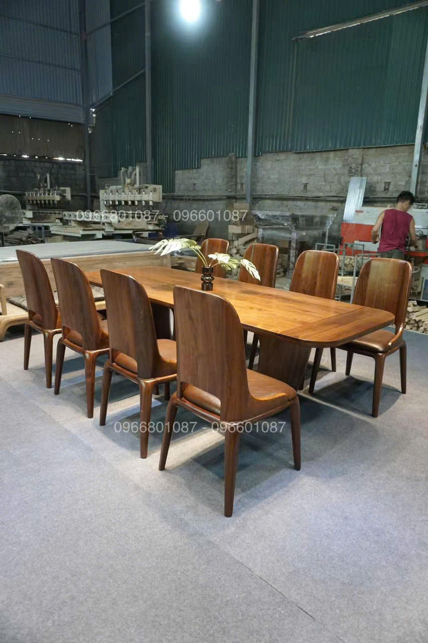 Bộ bàn ăn đẹp gỗ tự nhiên giá tốt, sản xuất trực tiếp. Chuyên sản xuất bàn ghế ăn tại xưởng, chuyên sản xuất hàng đẹp. Mẫu bàn ăn đẹp hiện đại